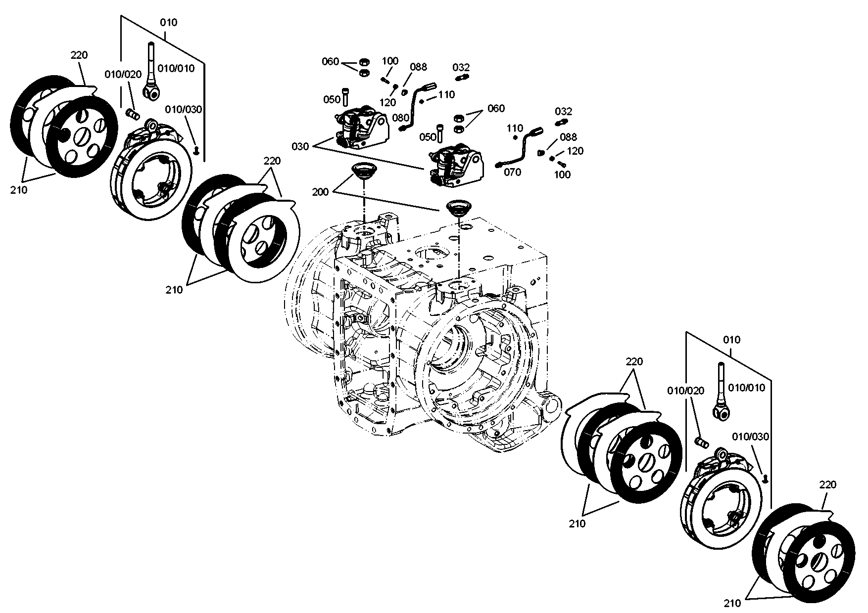 drawing for DEUTZ 0.900.0801.2 - FRICTION PLATE (figure 2)