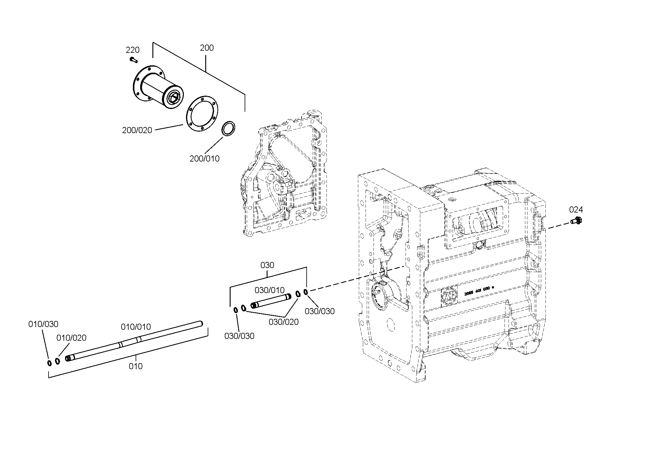 drawing for JOHN DEERE AT322094 - HEXAGON SCREW (figure 1)