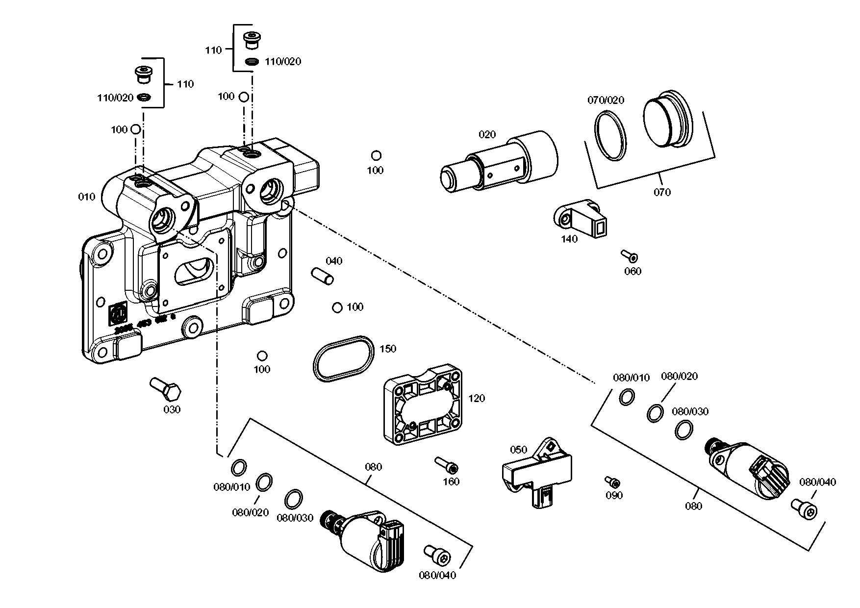 drawing for LIEBHERR GMBH 10219154 - O-RING (figure 2)