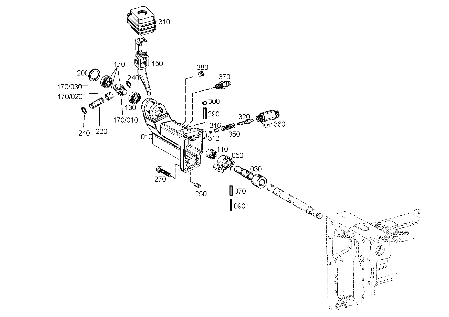 drawing for DOOSAN MX352038 - SEALING CAP (figure 3)