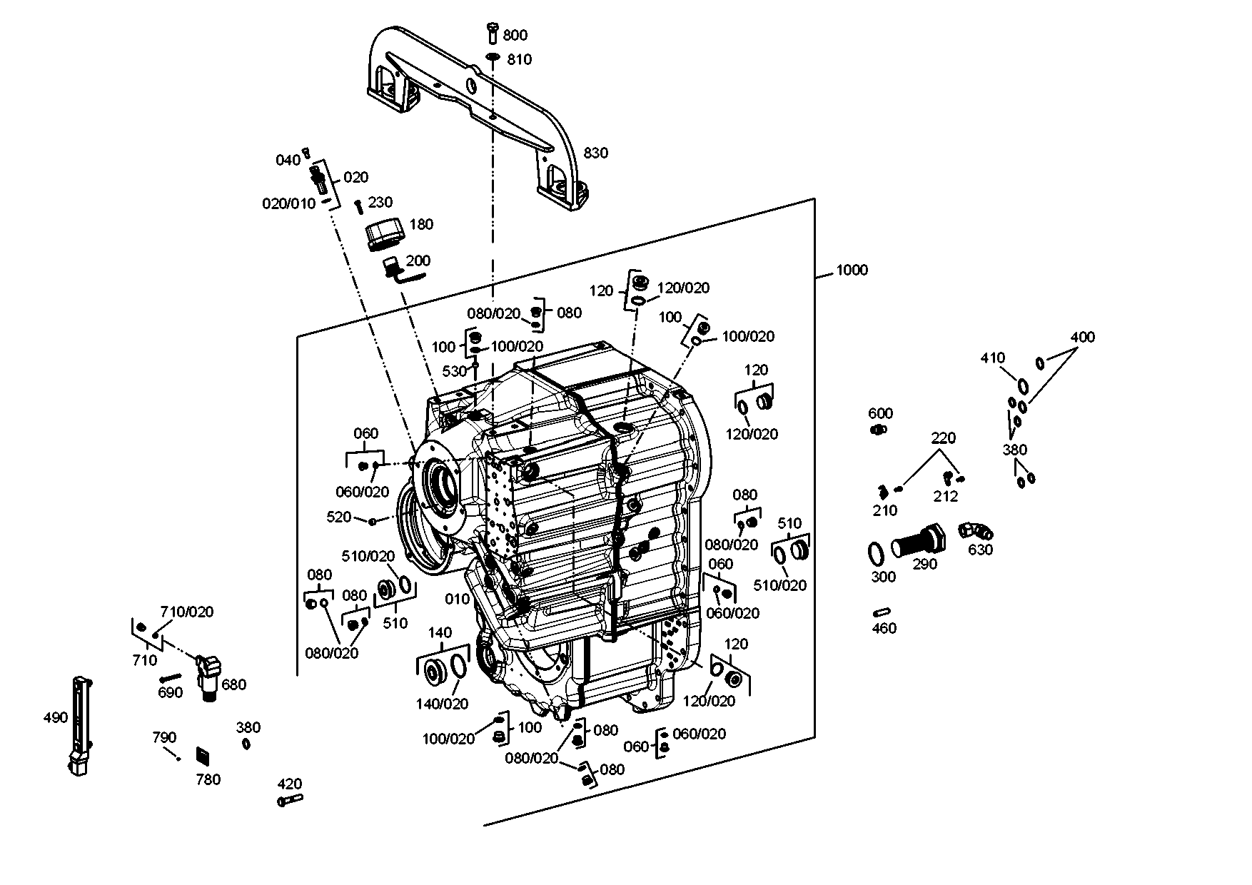 drawing for CLAAS CSE 05016050 - FILTER (figure 1)