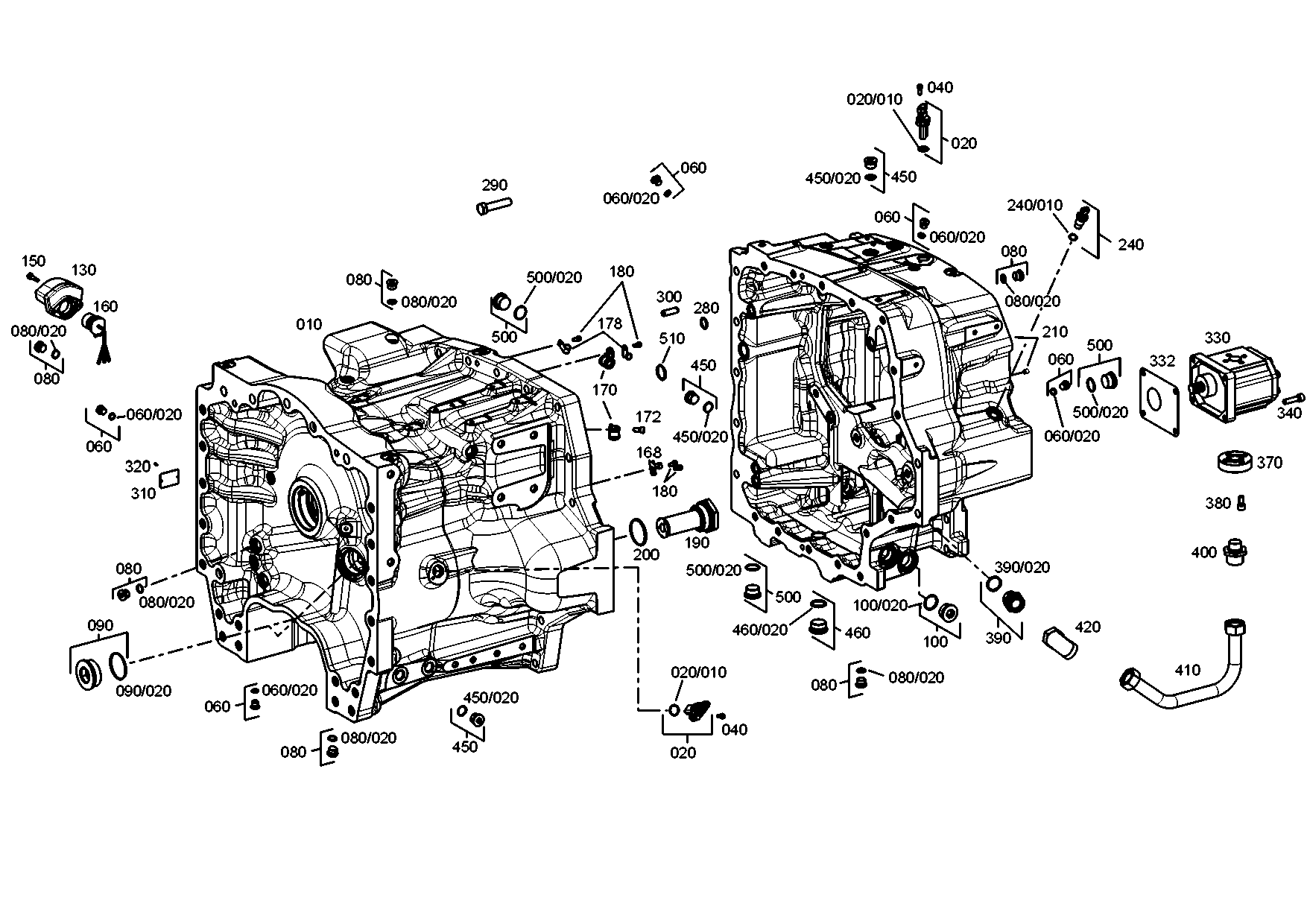 drawing for CNH NEW HOLLAND 79096828 - O-RING (figure 1)