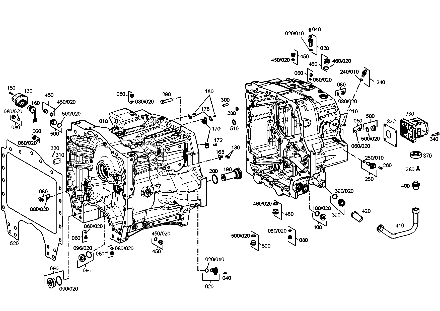 drawing for AGCO F380.306.020.260 - O-RING (figure 3)