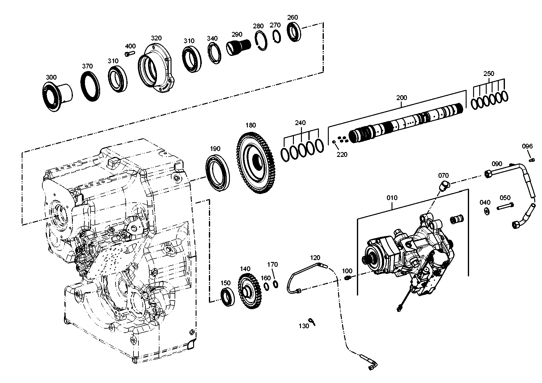 drawing for CLAAS CSE 05988690 - SHAFT SEAL (figure 5)