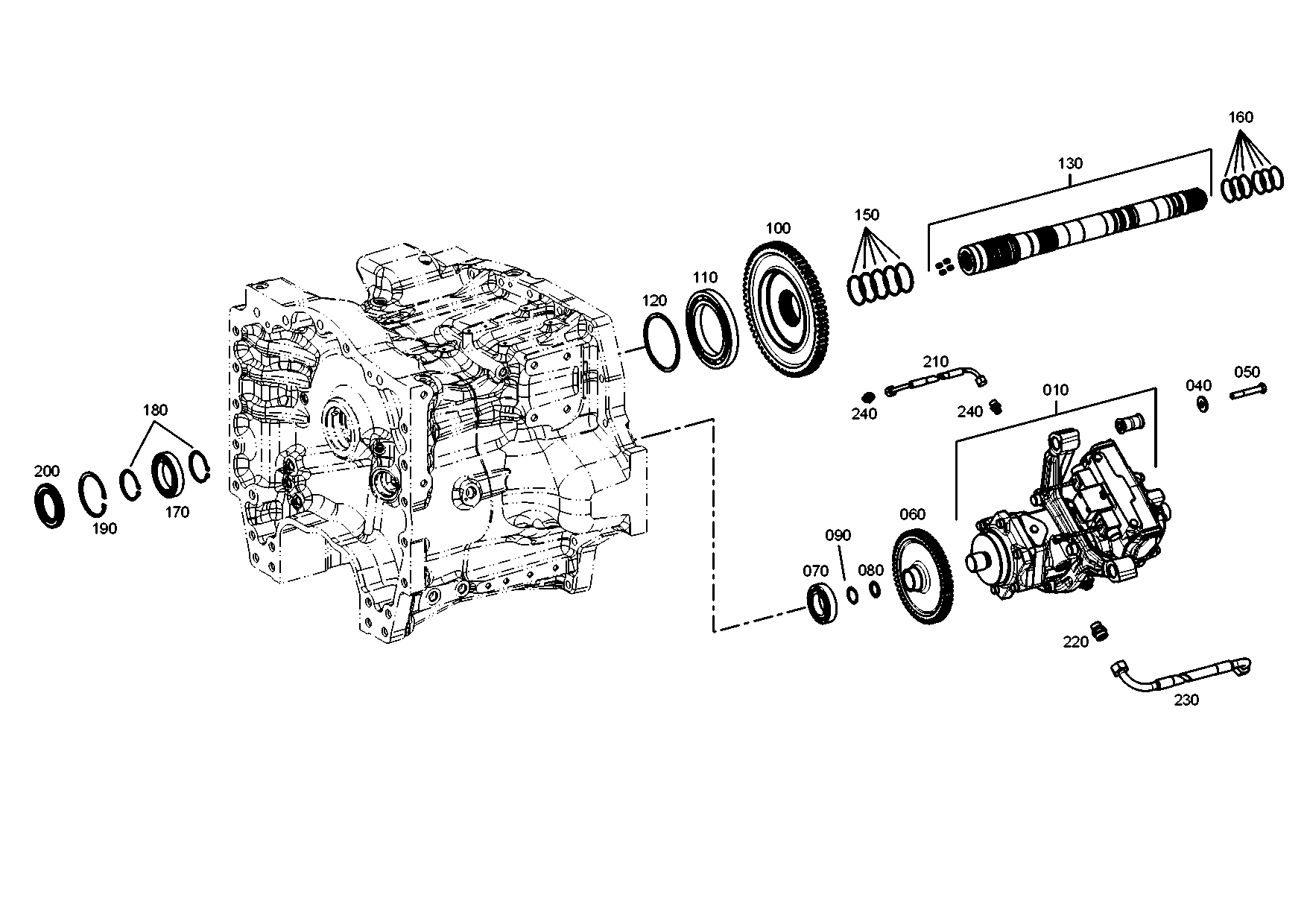 drawing for JOHN DEERE T197832 - RETAINING RING (figure 4)