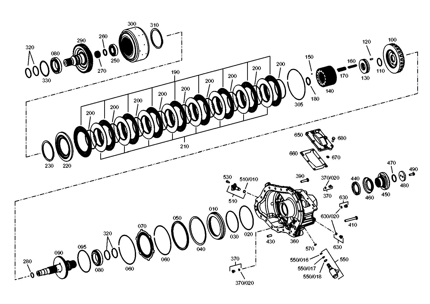 drawing for CLAAS CSE 5986371 - BRAKE DISC (figure 2)