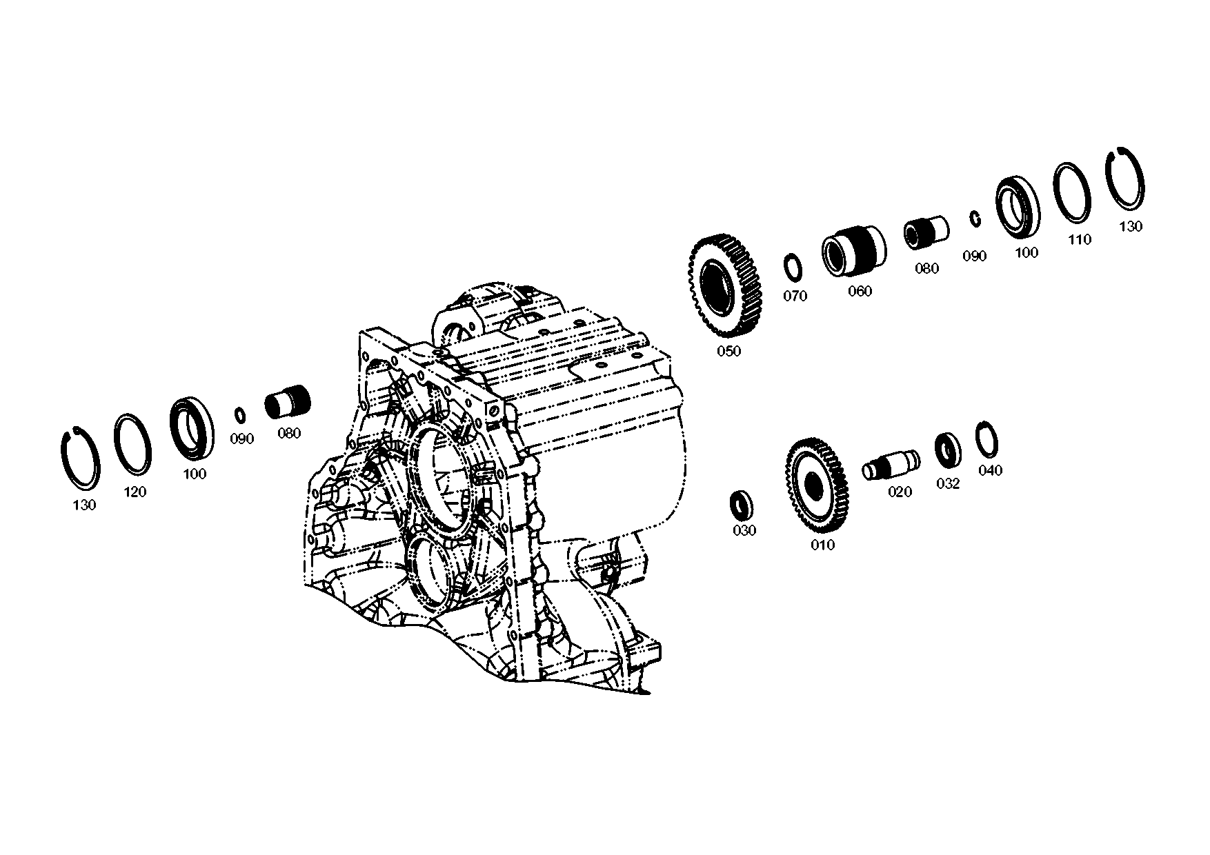 drawing for CLAAS CSE 05016650 - RETAINING RING (figure 3)