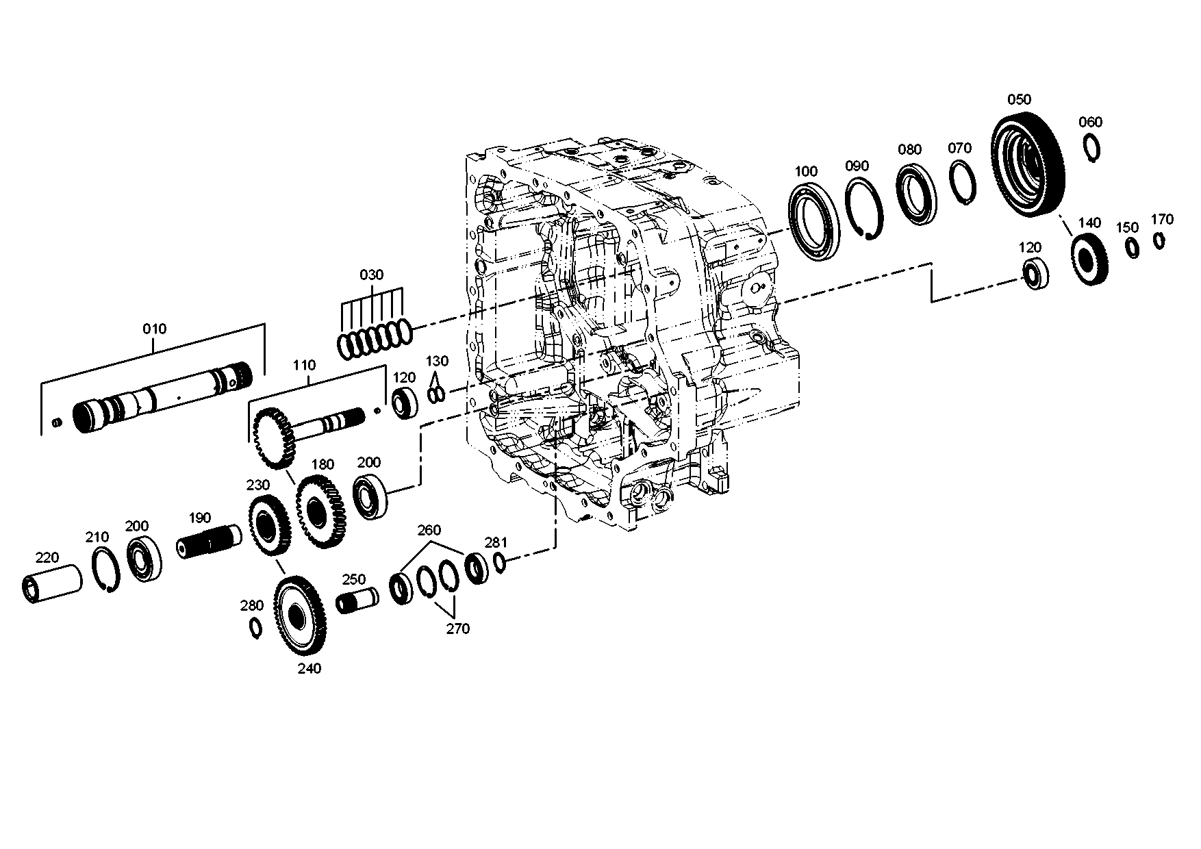 drawing for CNH NEW HOLLAND 76086895 - CIRCLIP (figure 1)