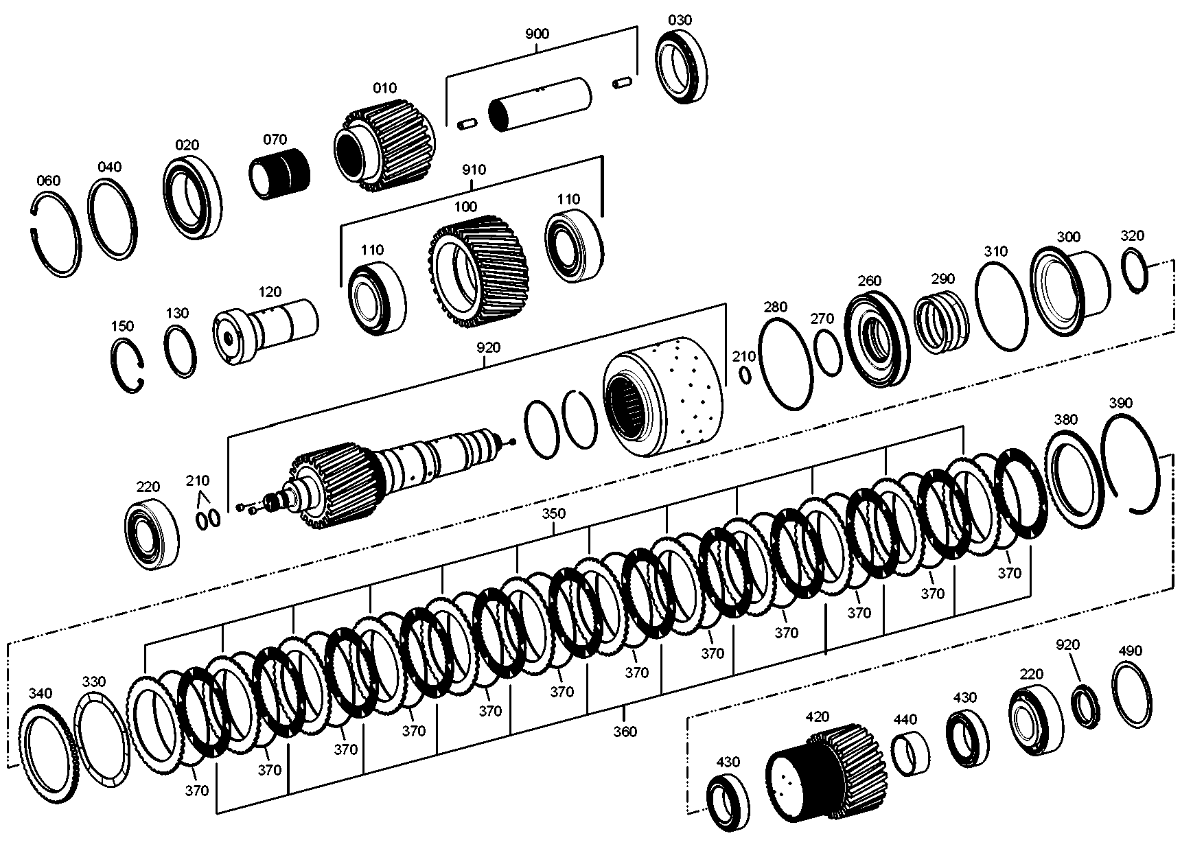 drawing for S.N.V.I.-C.V.I. 270/250 - ERSETZT - JOINTING COMPOUND (figure 3)