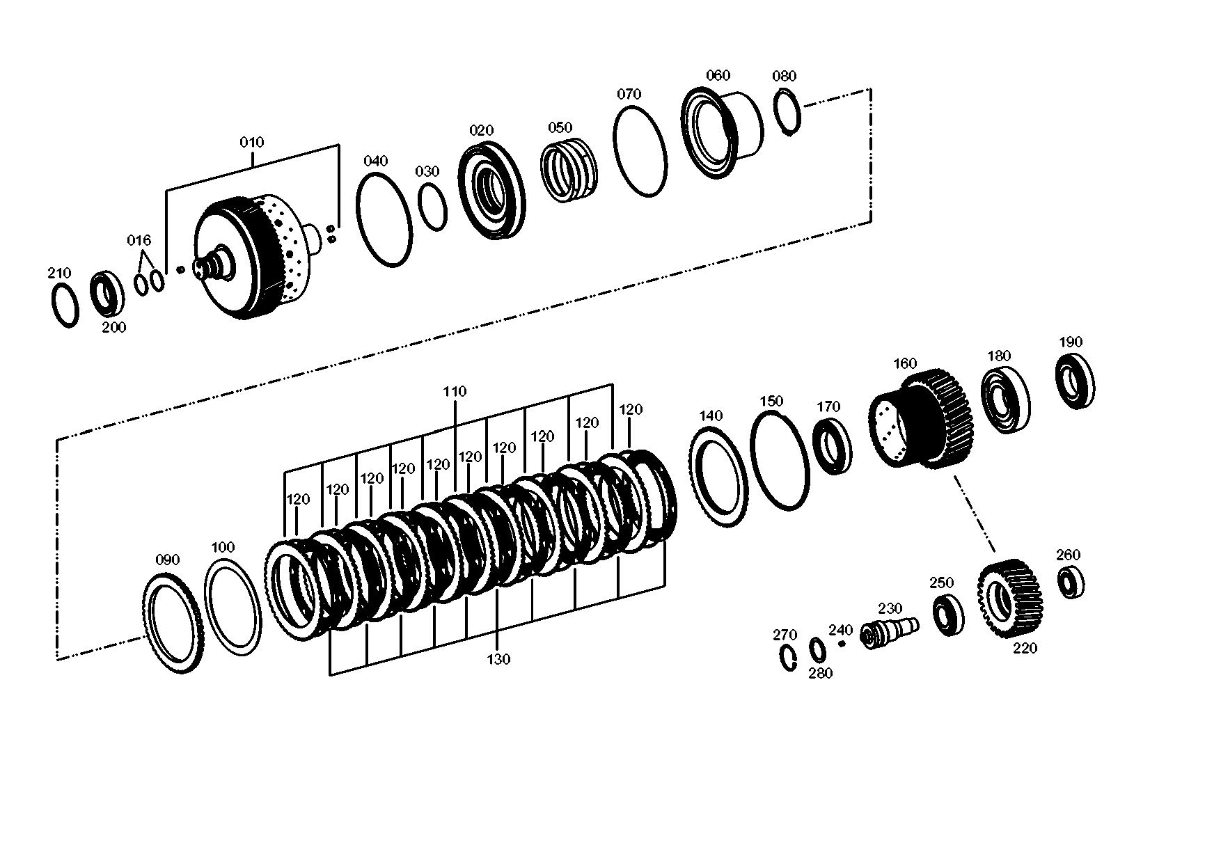 drawing for AGCO F382.103.150.080 - BALL BEARING (figure 1)