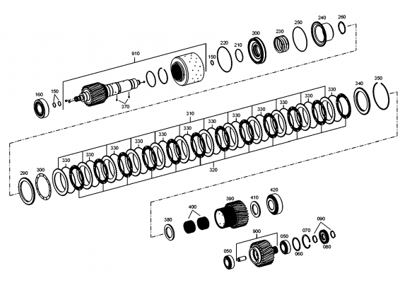 drawing for CLAAS CSE 05017230 - TA.ROLLER BEARING (figure 3)