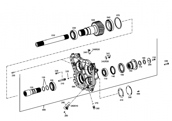 drawing for CLAAS CSE 5026890 - TA.ROLLER BEARING (figure 3)