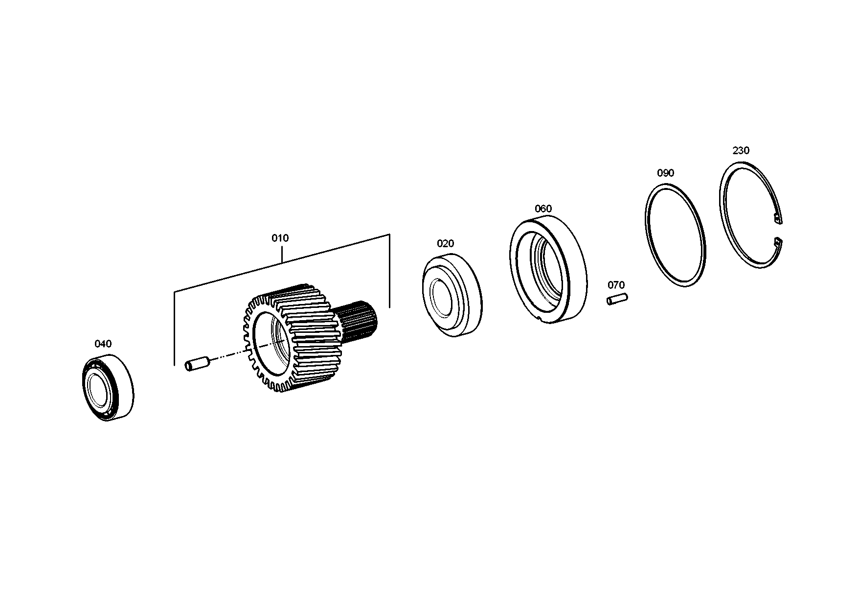 drawing for CLAAS CSE 11544540 - SHIM (figure 2)