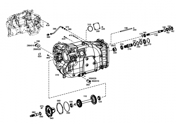 drawing for STEYR NUTZFAHRZEUGE AG 0.900.1391.4 - BEARING COVER (figure 1)