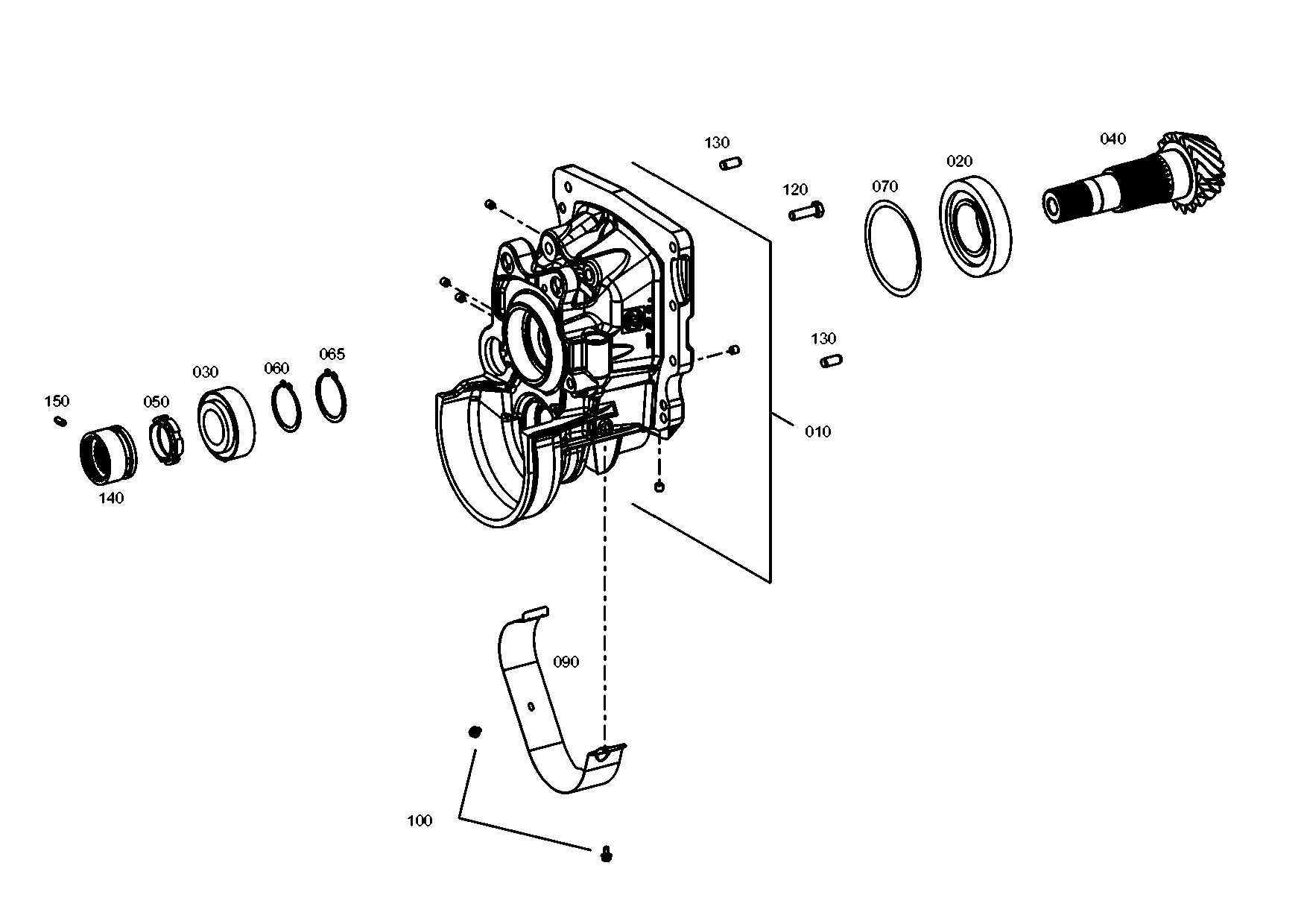 drawing for CNH NEW HOLLAND 84406202 - RETAINING RING (figure 1)