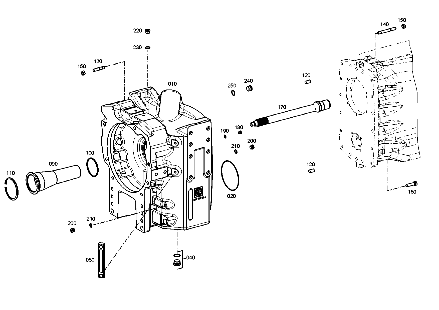 drawing for CNH NEW HOLLAND 0.900.1221.5 - CIRCLIP (figure 3)