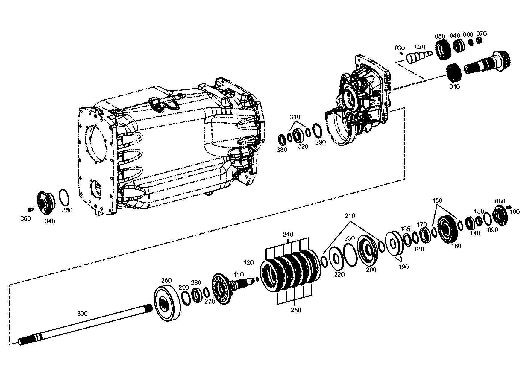 drawing for AGCO 3603985M1 - BALL BEARING (figure 3)