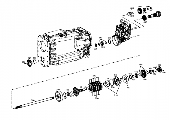 drawing for AGCO F139100140350 - BALL BEARING (figure 4)