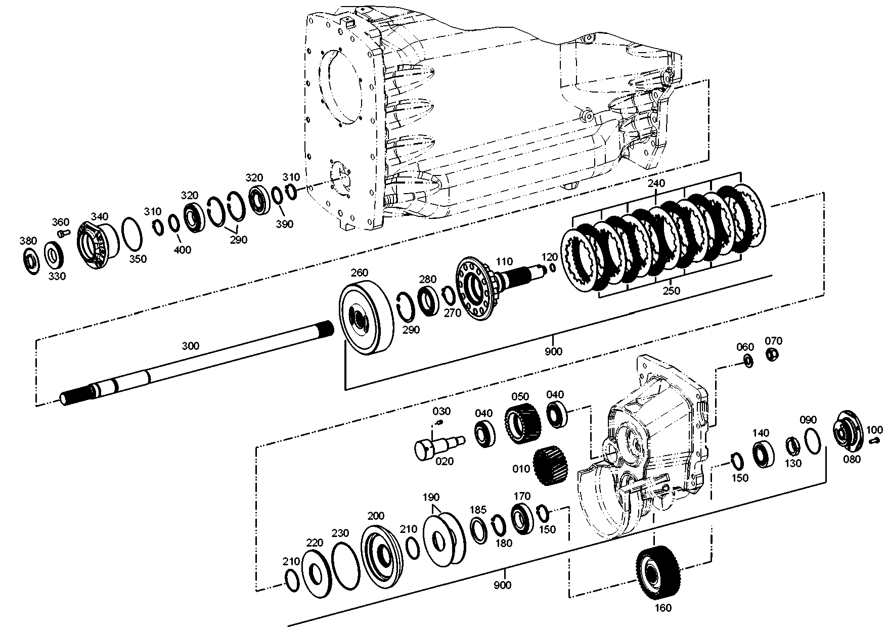 drawing for VOLVO TRUCKS 339743 - RETAINING RING (figure 4)