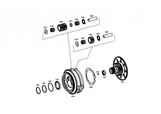 drawing for SAME DEUTZ FAHR (SDF) 0.900.1248.3 - SNAP RING (figure 2)