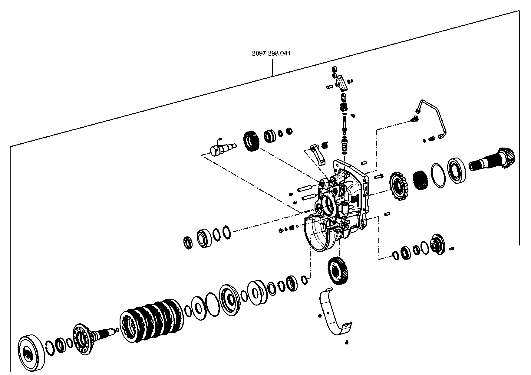 drawing for STE CONSTRUCT MEC. PANHARD LEVASSOR 0.900.1229.8 - LEG SPRING (figure 2)