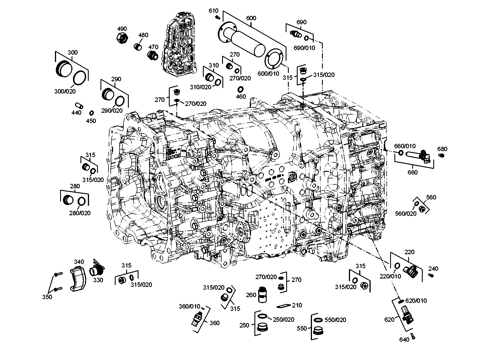 drawing for JOHN DEERE L53834 - O-RING (figure 3)