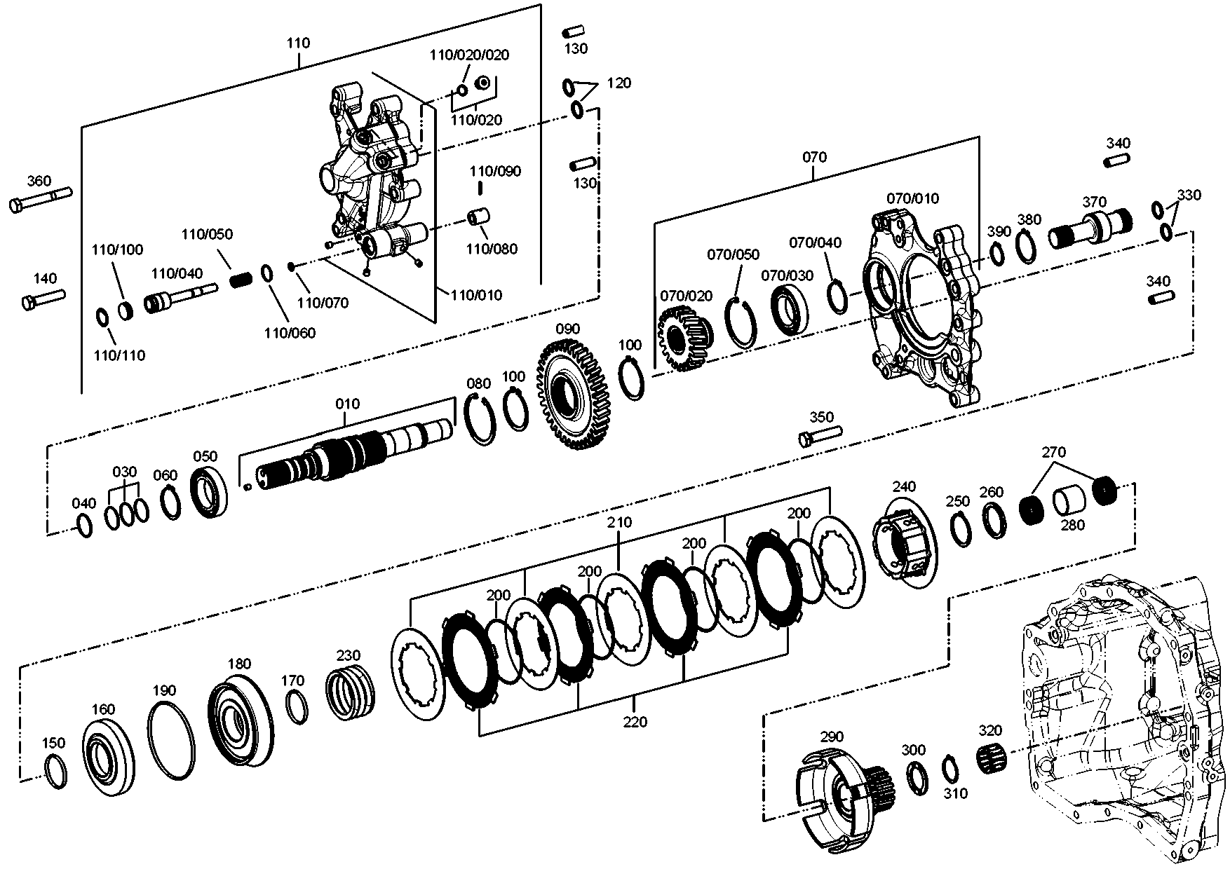 drawing for DAF 1198032 - CIRCLIP (figure 1)