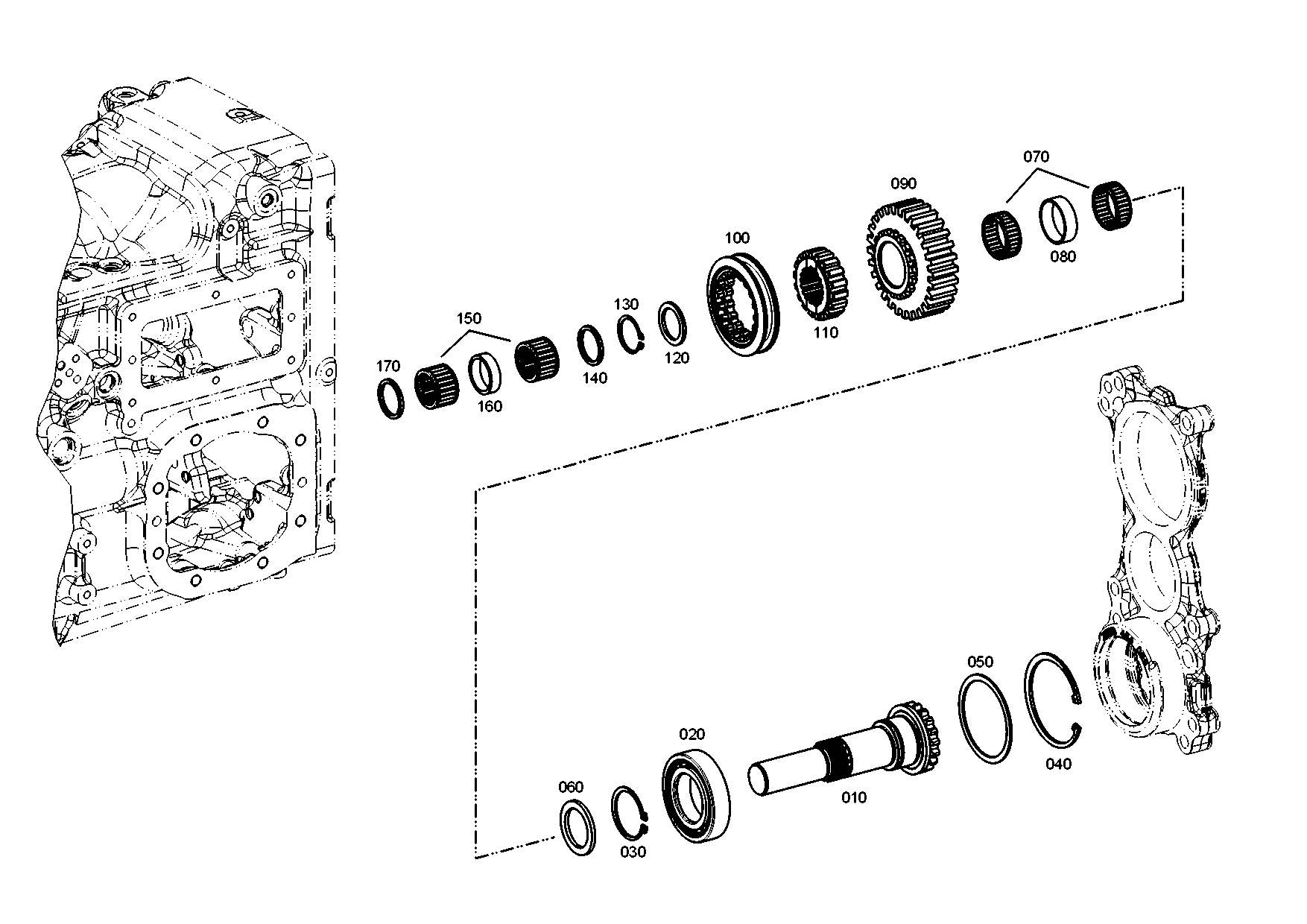 drawing for CNH NEW HOLLAND 1435724 - SHIM (figure 1)