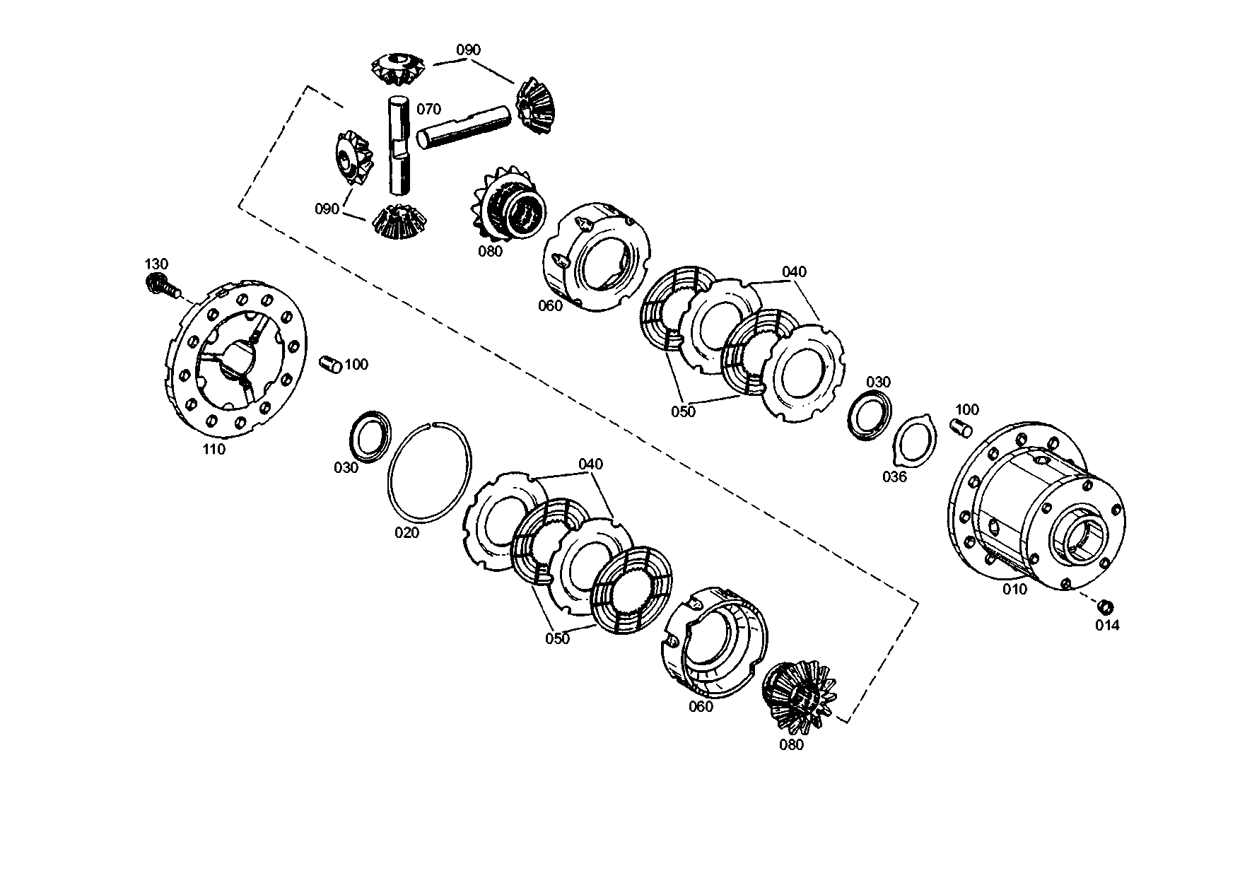 drawing for JOHN DEERE ZF200109 - O.CLUTCH DISC (figure 2)