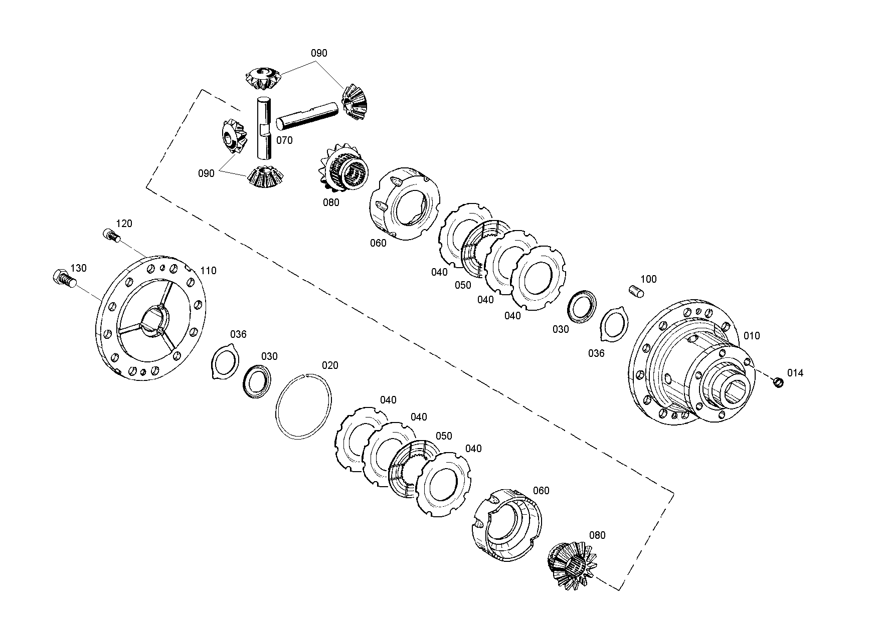 drawing for AHLMANN 410 662 2A - FRICTION PLATE (figure 4)