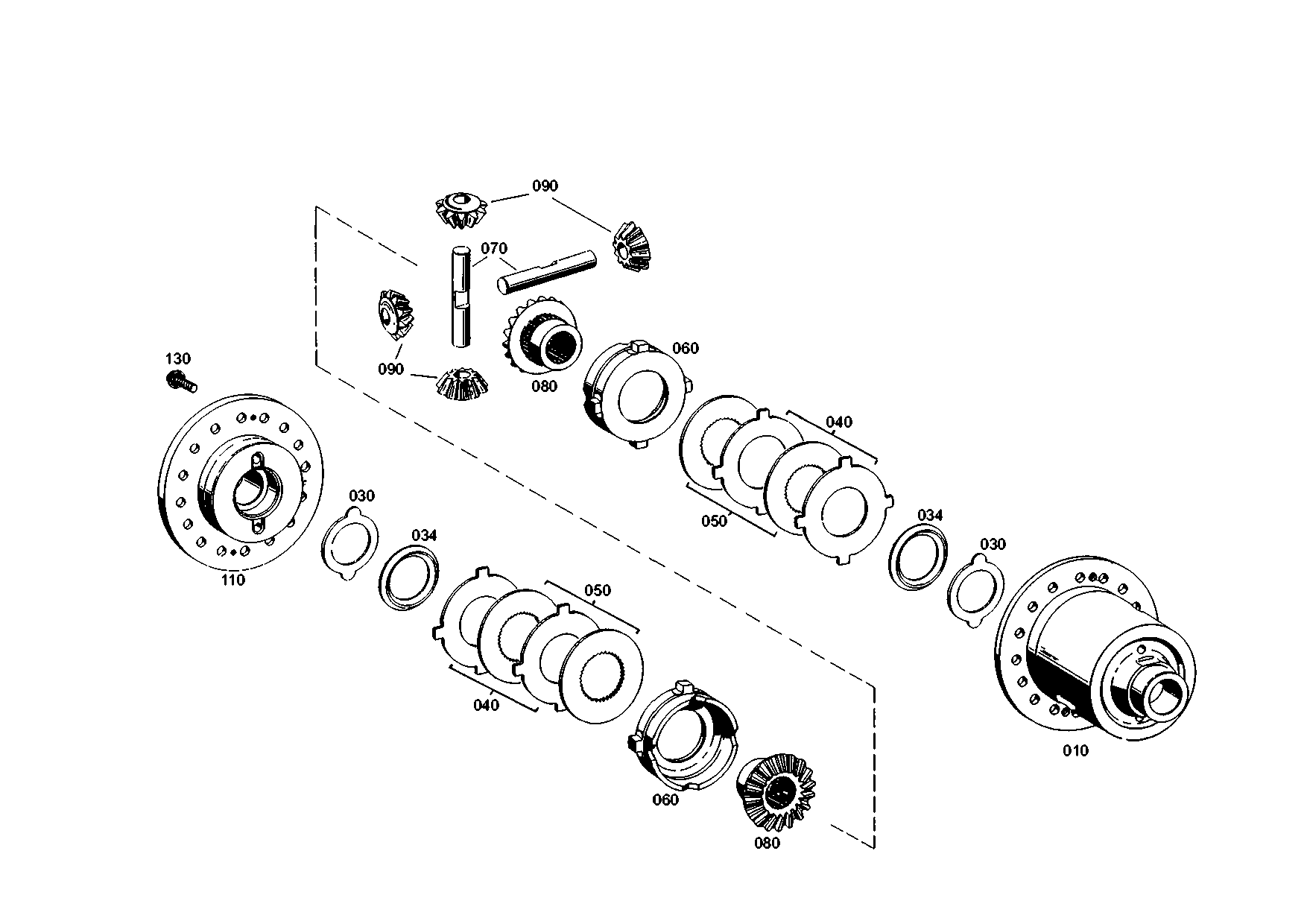 drawing for JOHN DEERE AT255596 - DIFFERENTIAL BEVEL GEAR (figure 4)