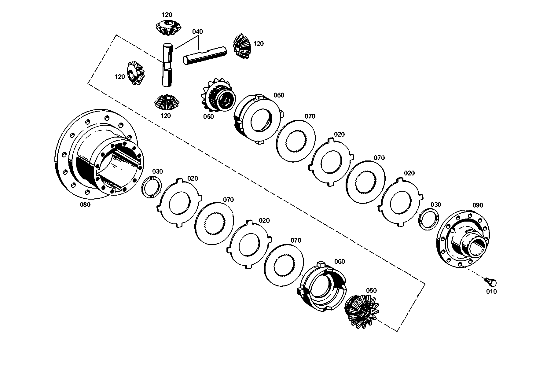 drawing for Hyundai Construction Equipment ZGAQ-00066 - DISC-STEEL 3.9 (figure 3)