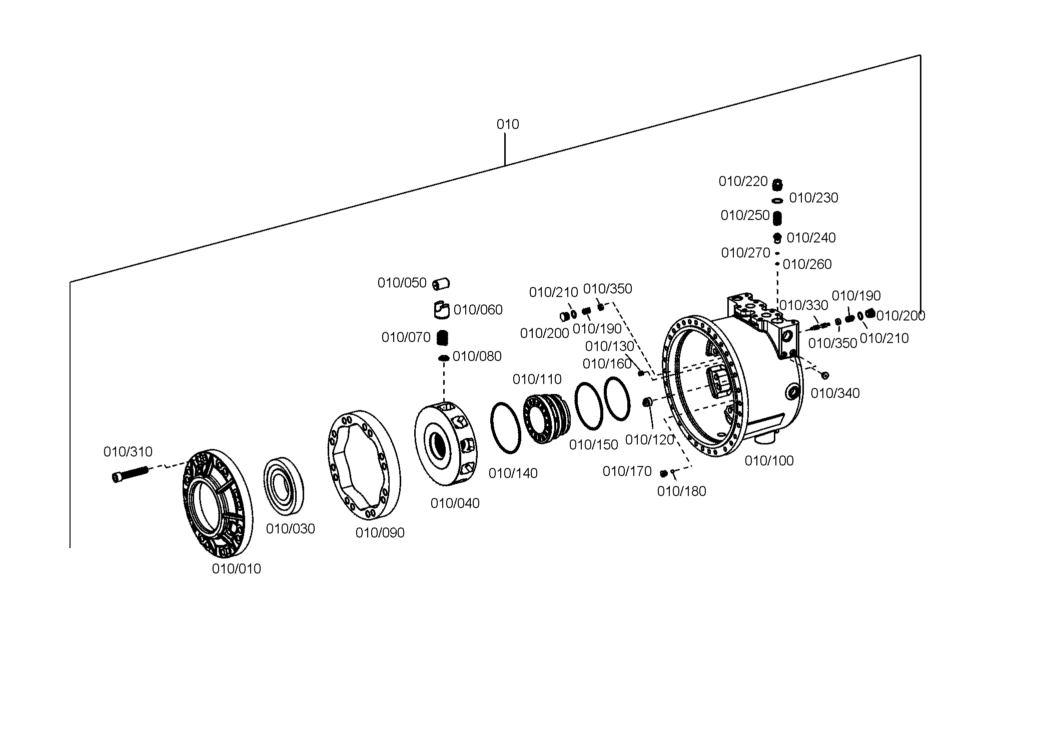 drawing for BUCHER FRANZ GMBH 11167738 - HOUSING (figure 3)