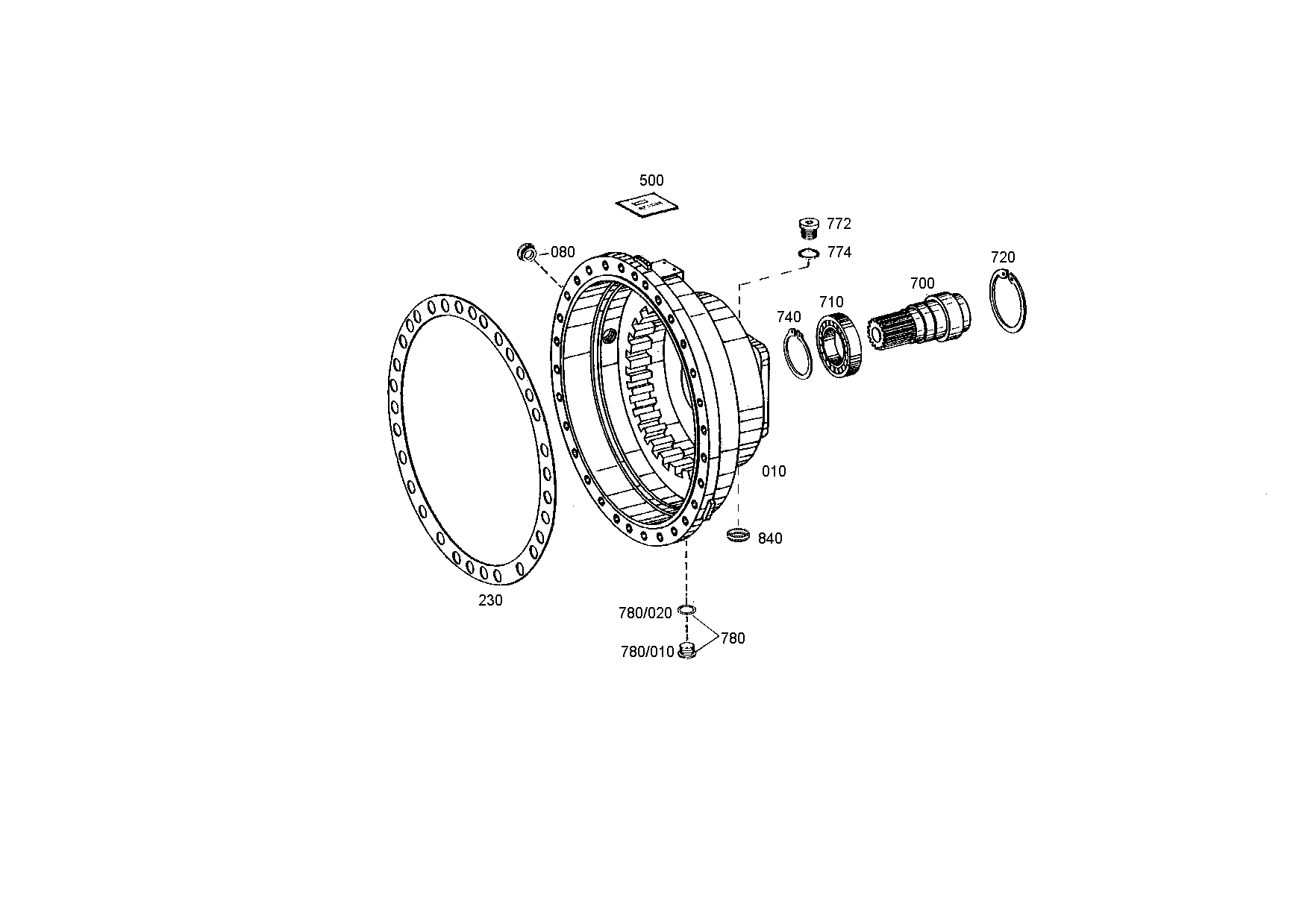 drawing for LANG GMBH 7361196 - O-RING (figure 2)