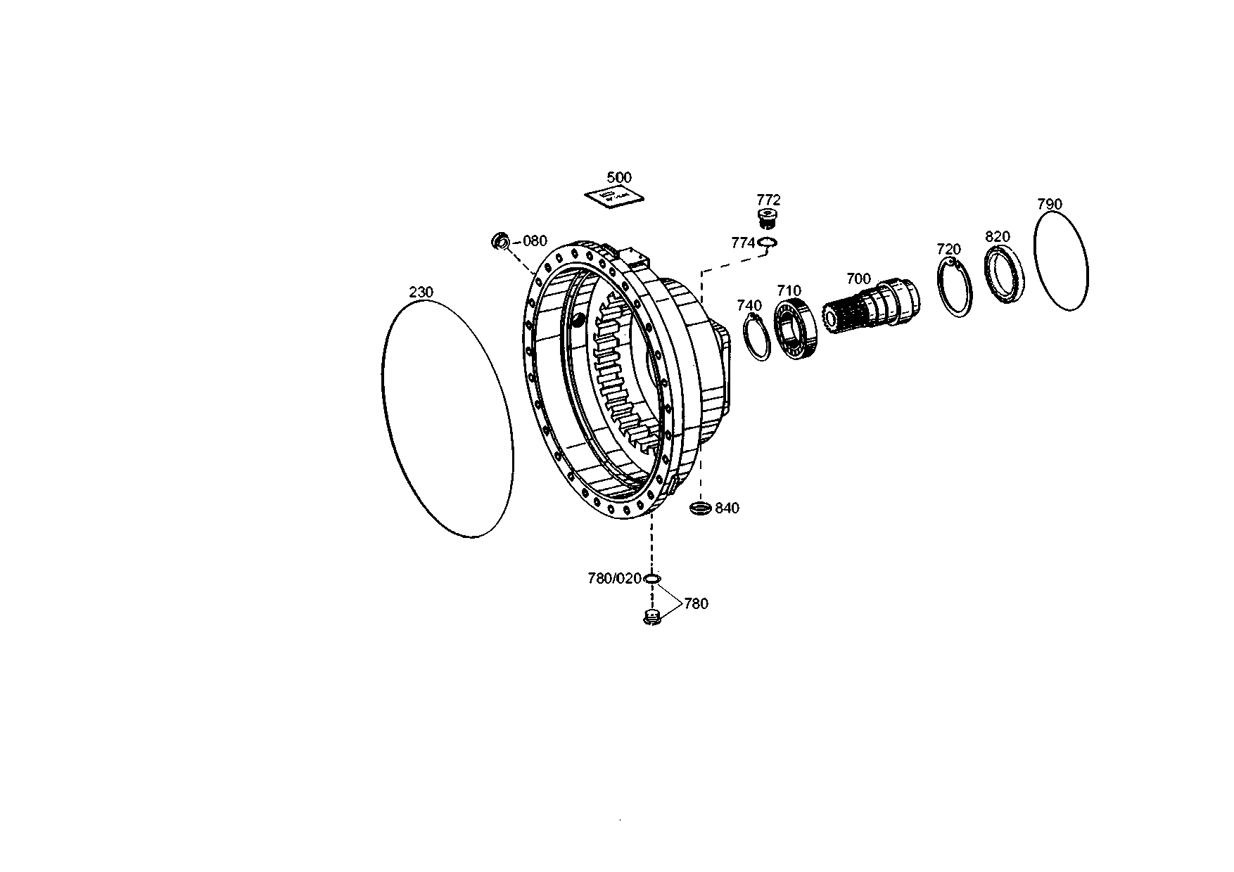 drawing for BELL-SUEDAFRIKA 0541050 - SEALING CAP (figure 2)