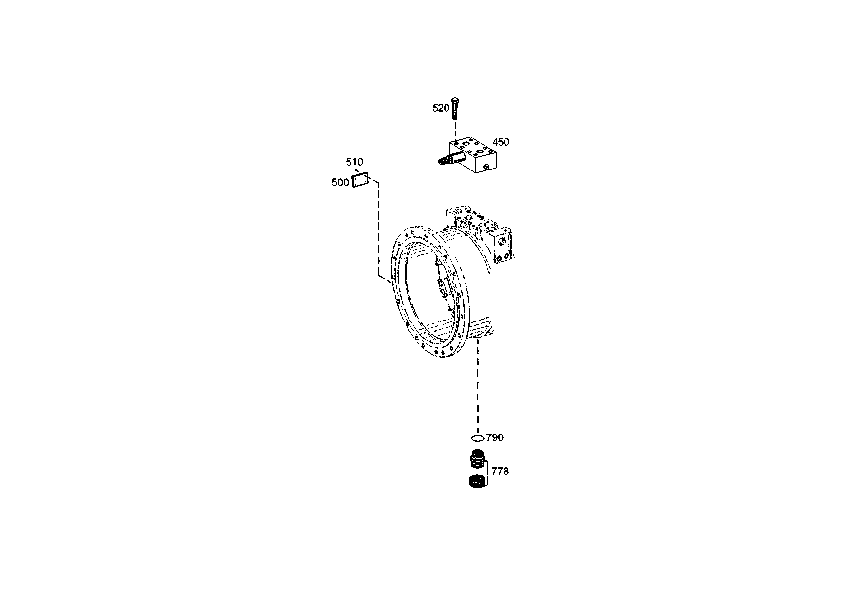 drawing for EVOBUS 83219996630 - ROLLER BEARING (figure 2)