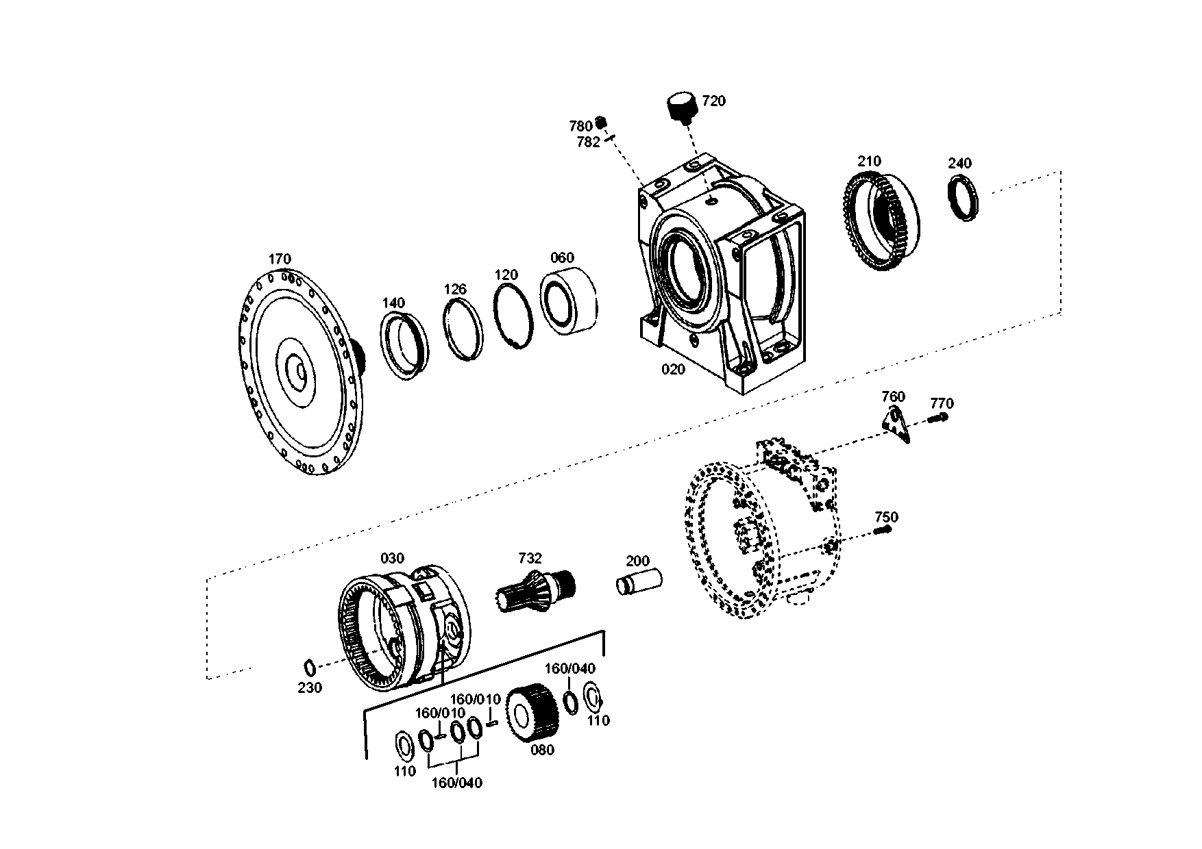 drawing for STETTER 98366453 - BEARING FLANGE (figure 2)