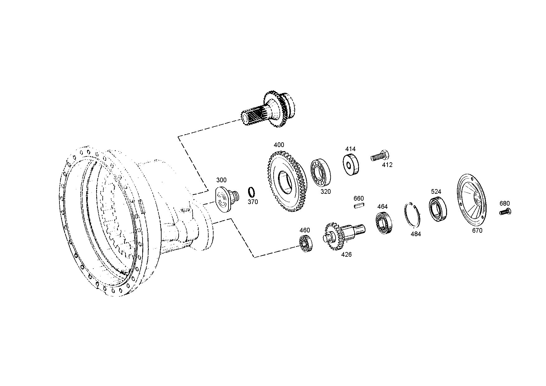 drawing for LIEBHERR GMBH 050032905 - FITTED KEY (figure 2)