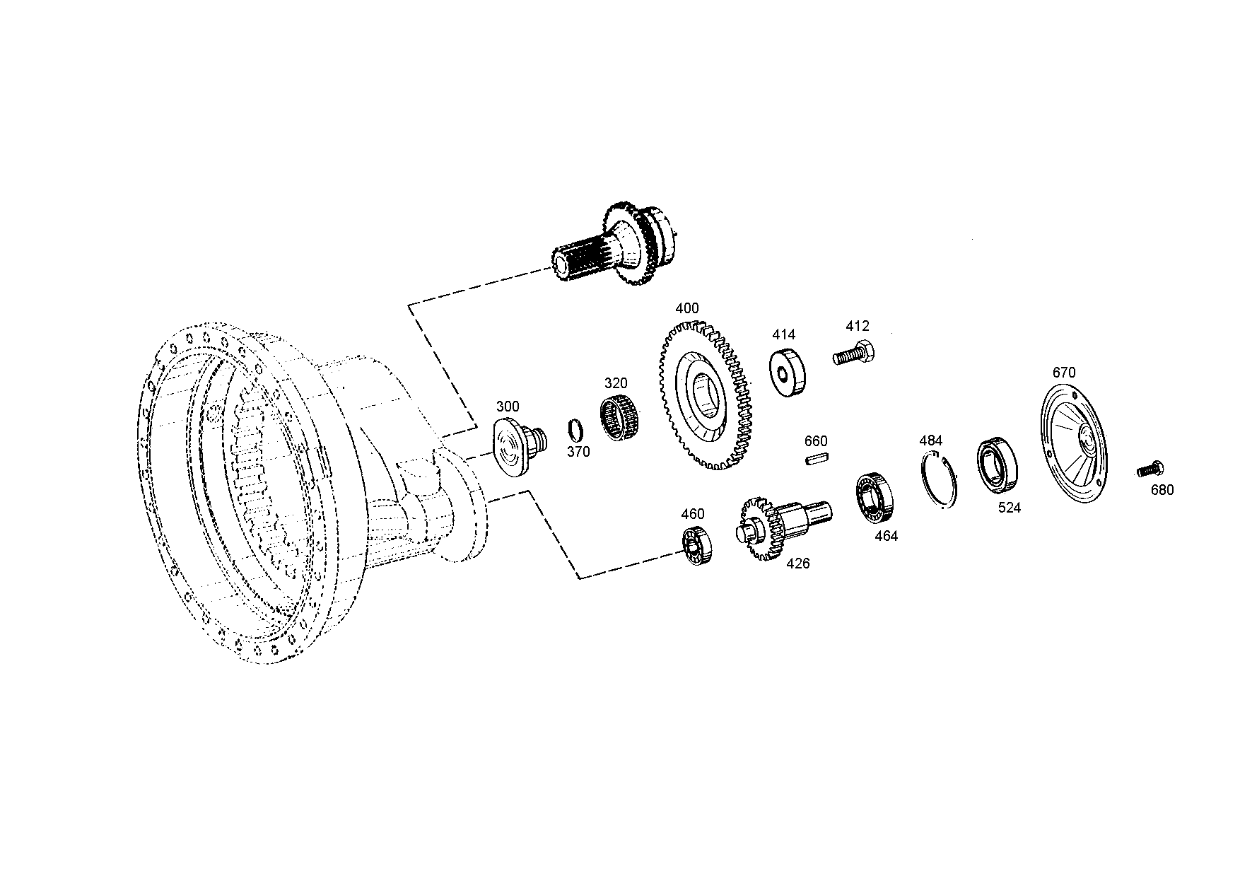 drawing for LIEBHERR GMBH 0500329 - FITTED KEY (figure 3)