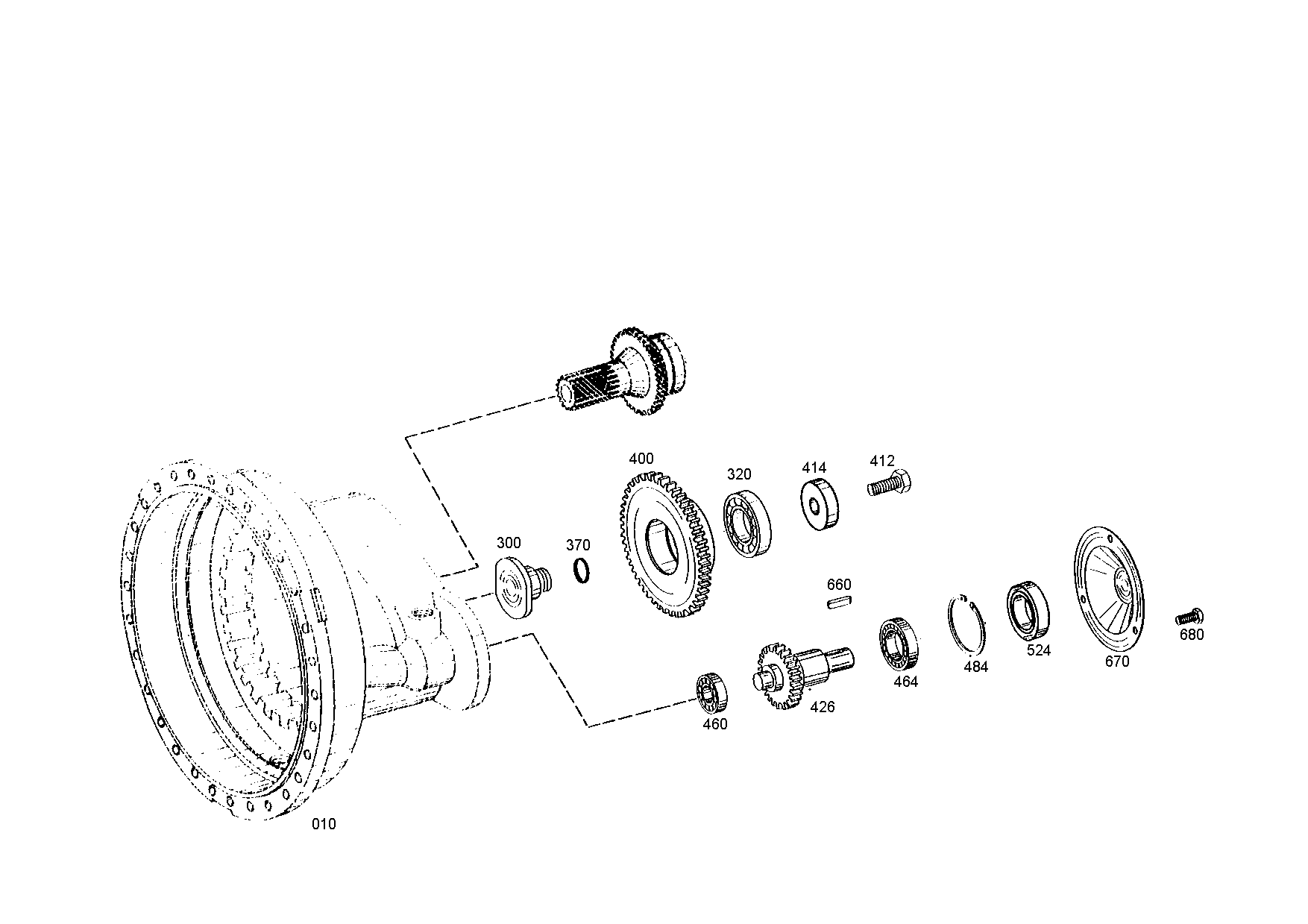drawing for LIEBHERR GMBH 0500329 - FITTED KEY (figure 5)