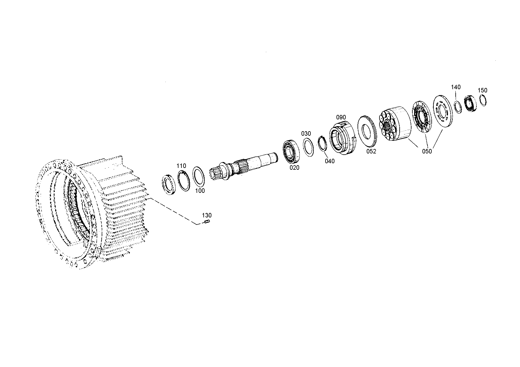 drawing for DAF 1658465 - V-RING (figure 1)