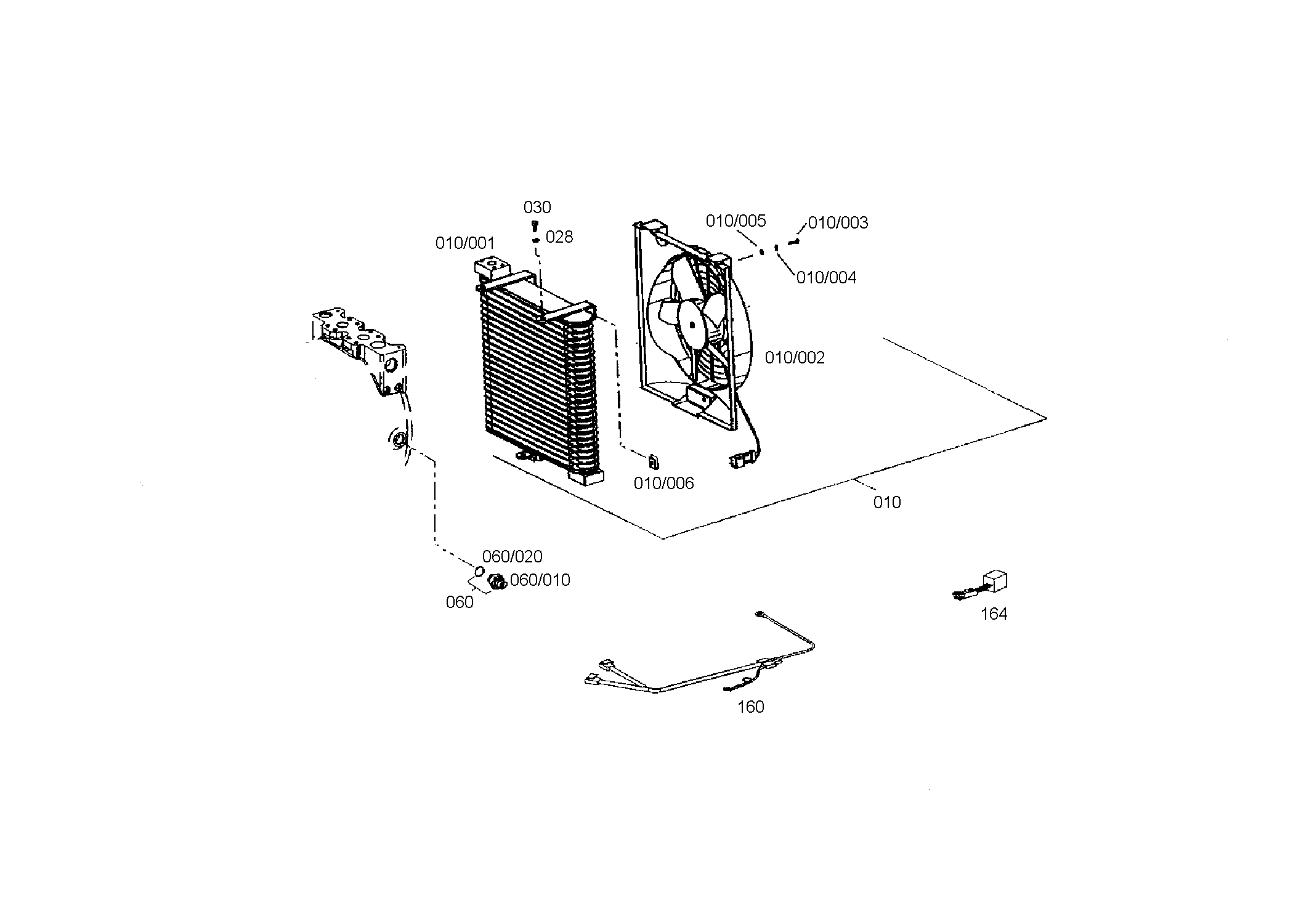 drawing for LIEBHERR GMBH 10008645 - FAN (figure 1)