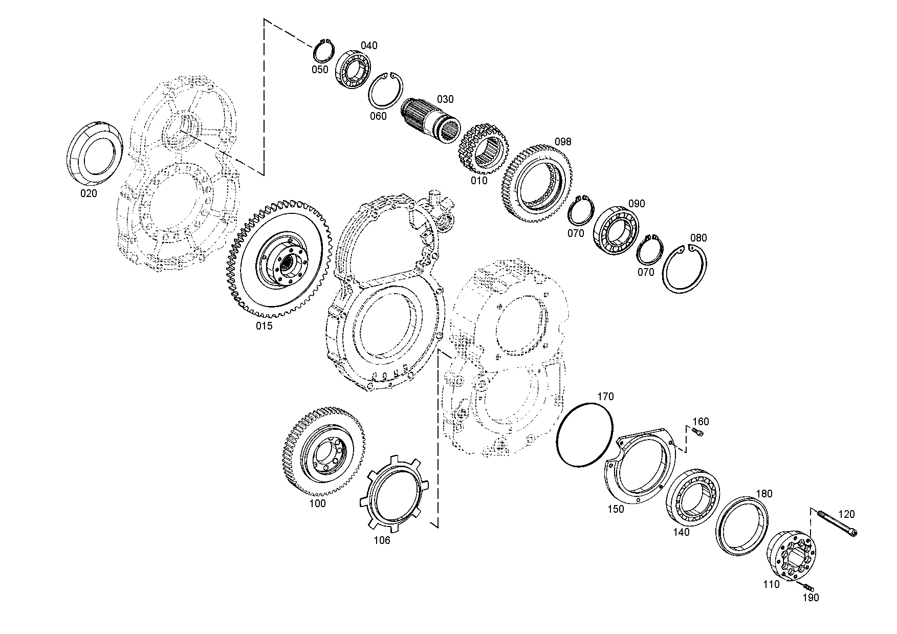 drawing for LIEBHERR GMBH 7621971 - PULSE DISC (figure 1)