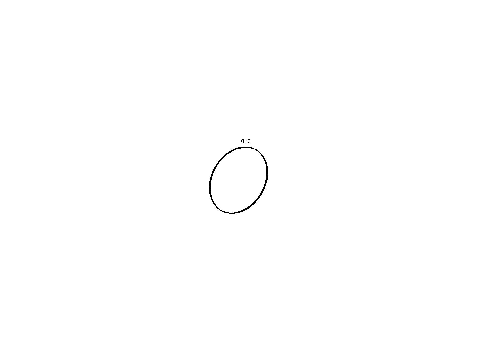 drawing for AGCO F380303020560 - O-RING (figure 1)