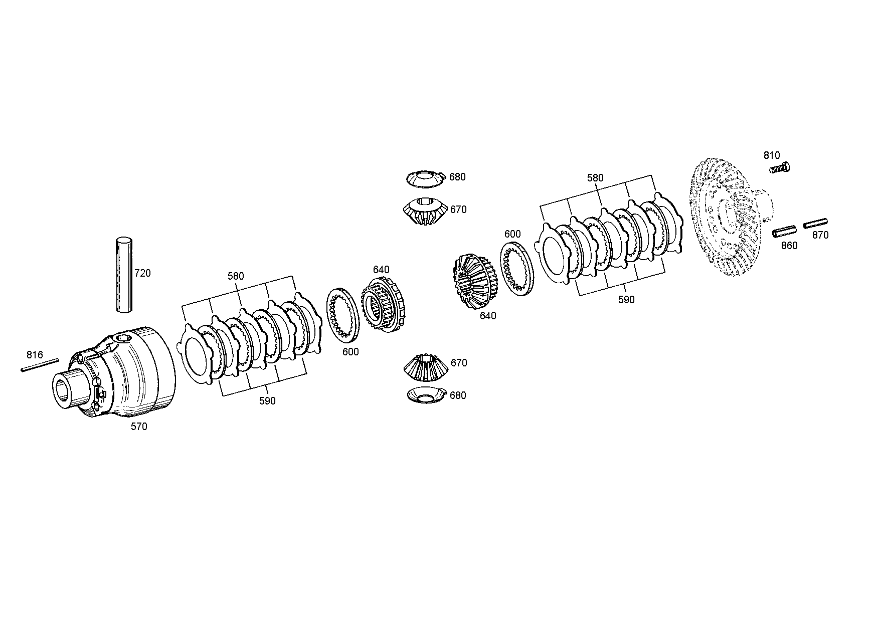 drawing for ZF Countries 0.010.3356.1 - CAP SCREW (figure 3)