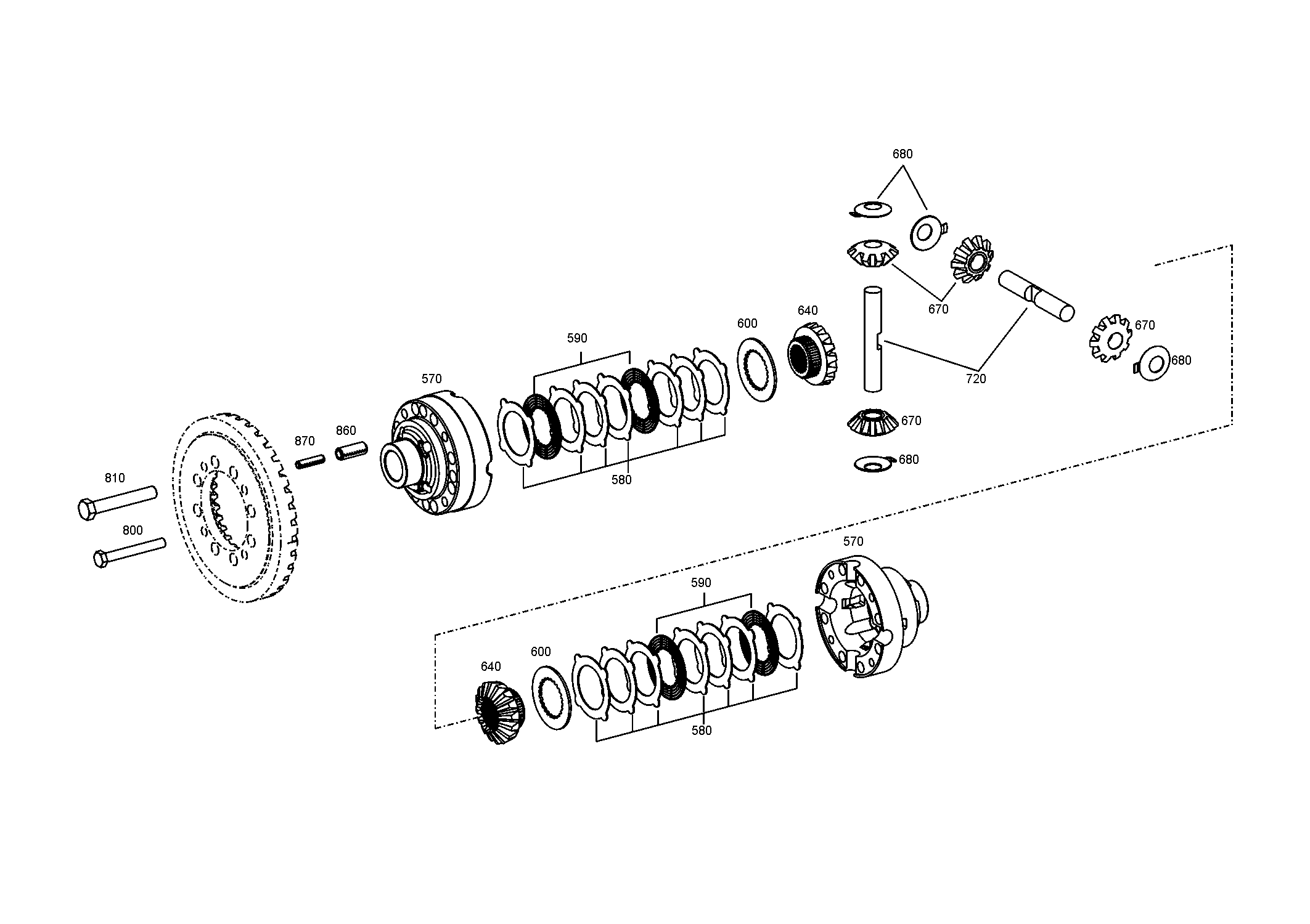 drawing for BOMAG 05585368 - I.CLUTCH DISC (figure 2)