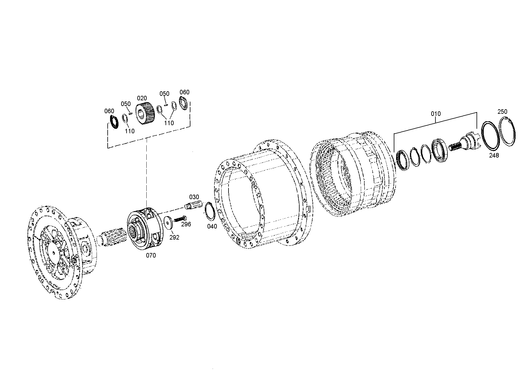 drawing for TEREX EQUIPMENT LIMITED 0012522 - CIRCLIP (figure 2)