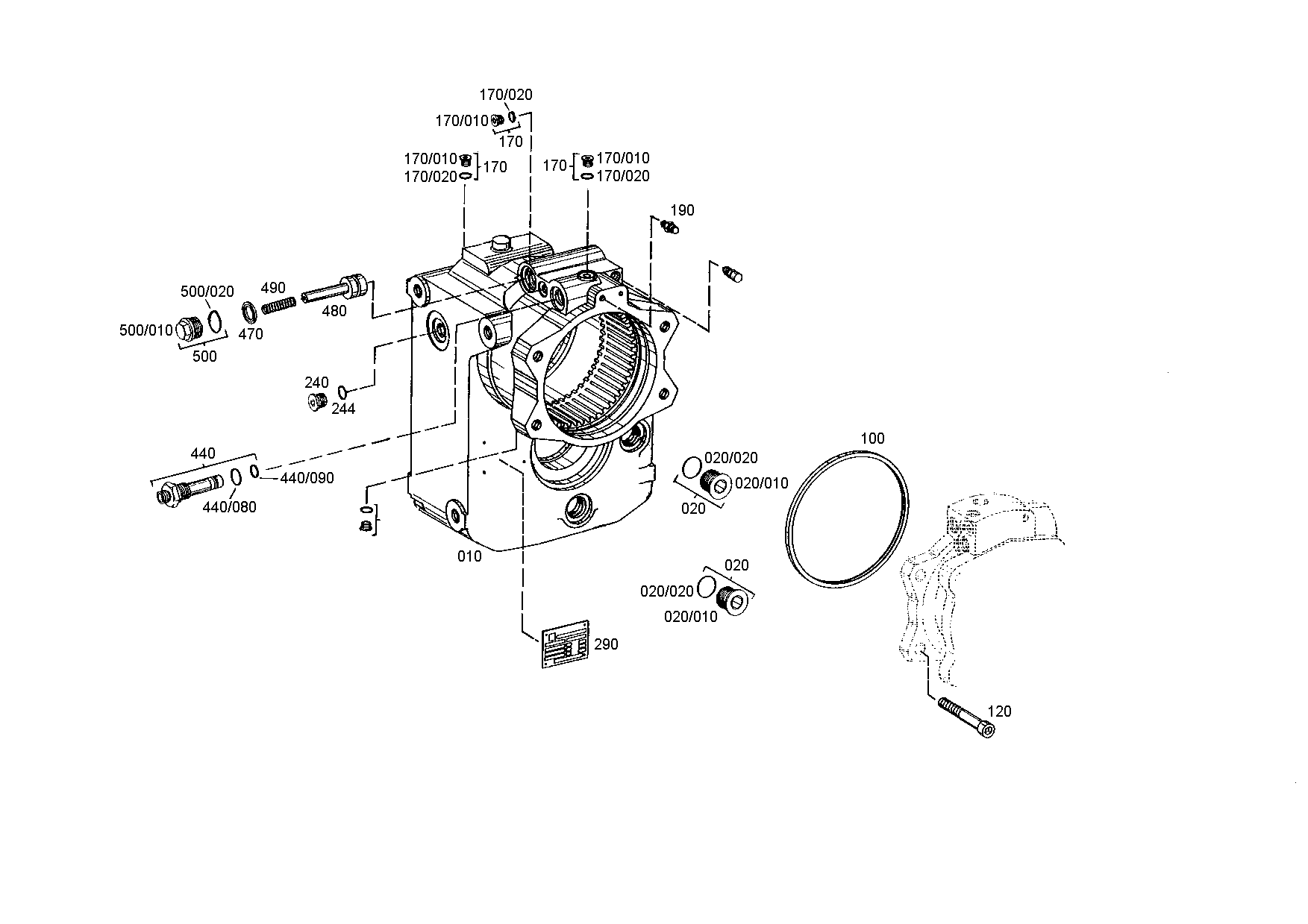 drawing for ATLAS-COPCO-DOMINE 6049102 - PLUG (figure 1)