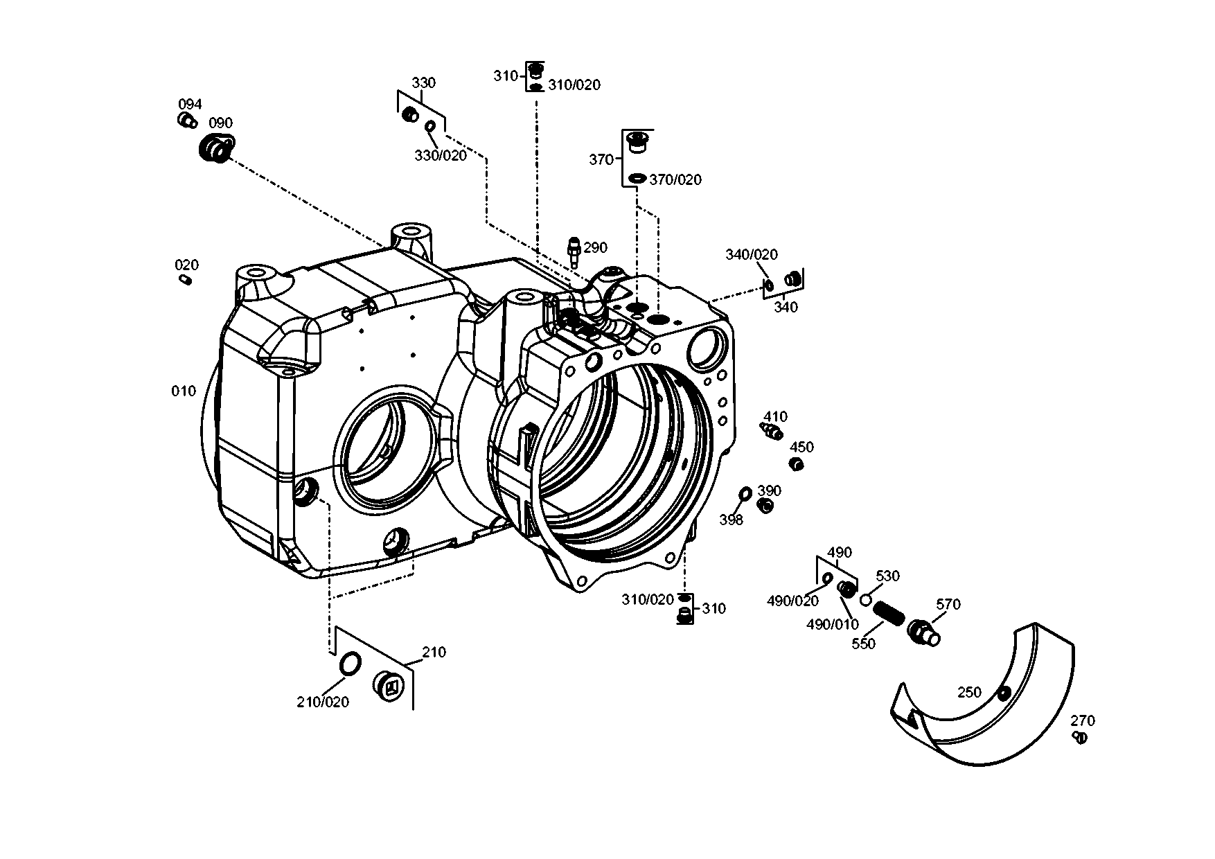 drawing for LIEBHERR GMBH 10219182 - COUNTERS.SCREW (figure 3)