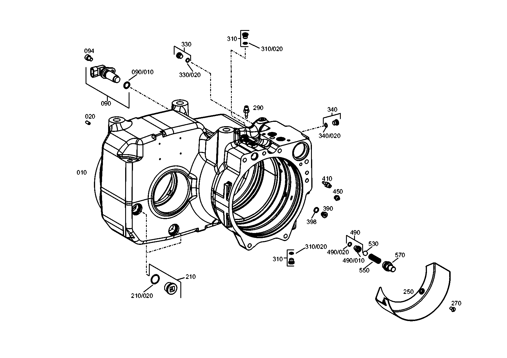 drawing for FUCHS-BAGGER GMBH + CO.KG 5904662533 - SCREEN SHEET (figure 4)